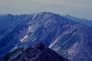 北岳からの間ノ岳