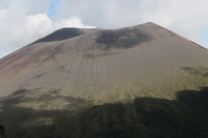 再び上部が見えた浅間山